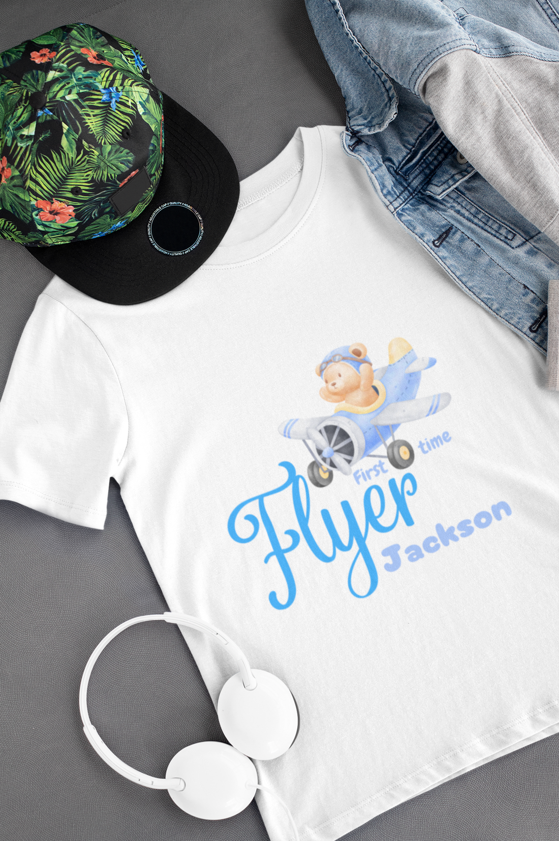 Adorable First Time Flyer Outfits – Personalised T-Shirts & Rompers for Little Travellers