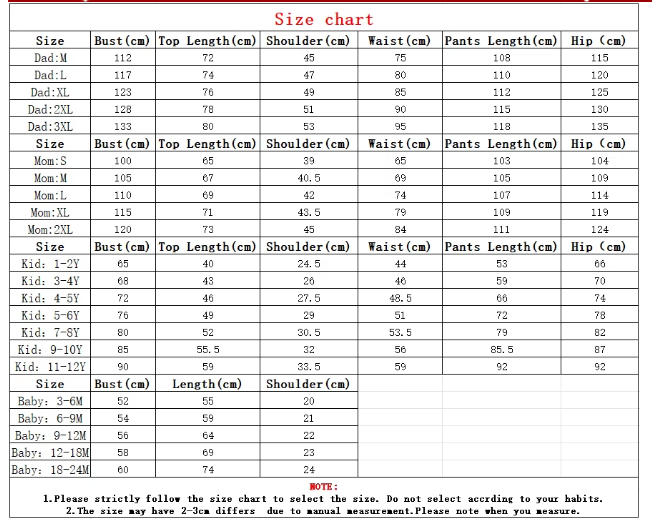 Love Christmas Family PJs