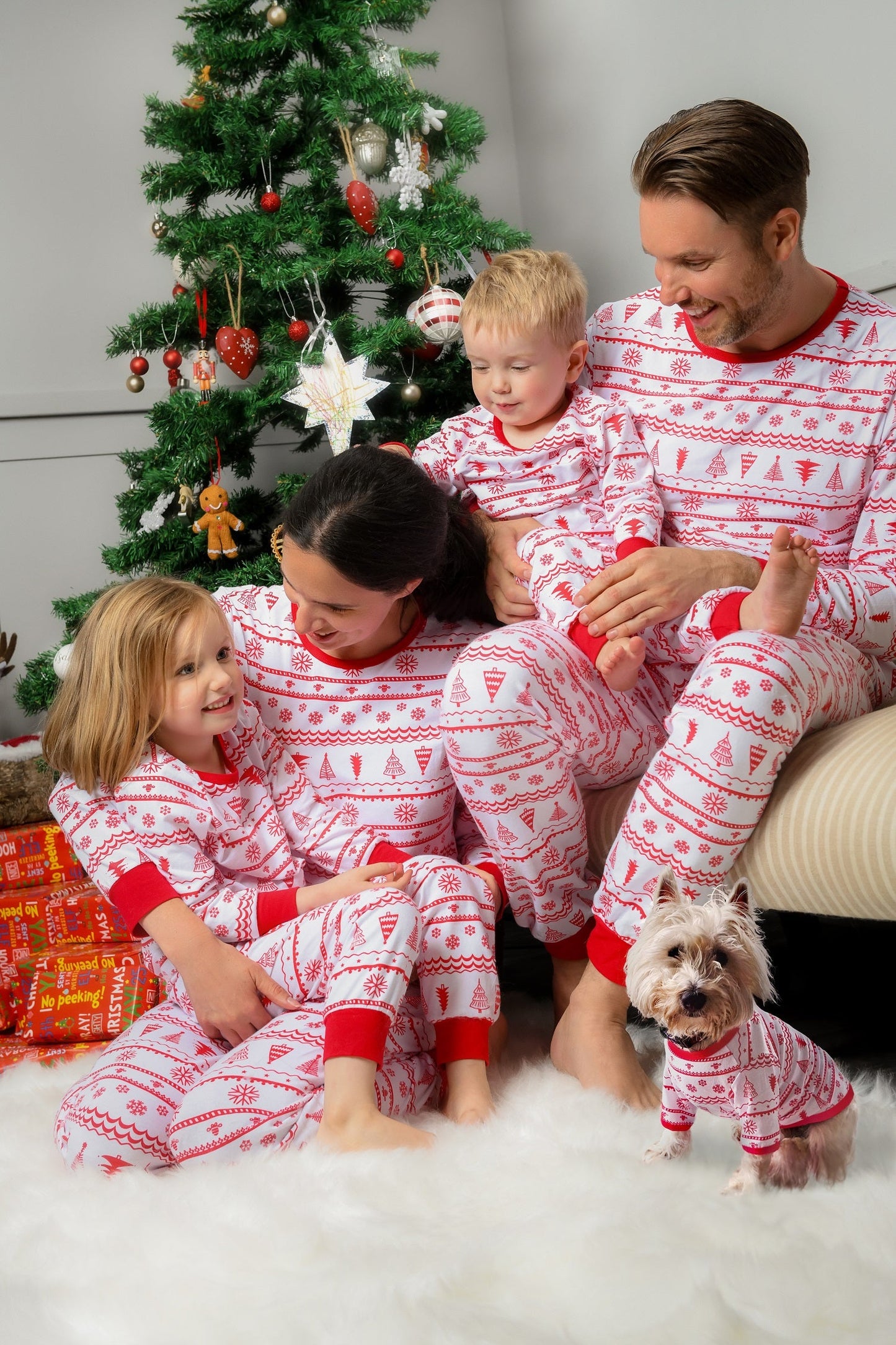 family christmas pyjamas