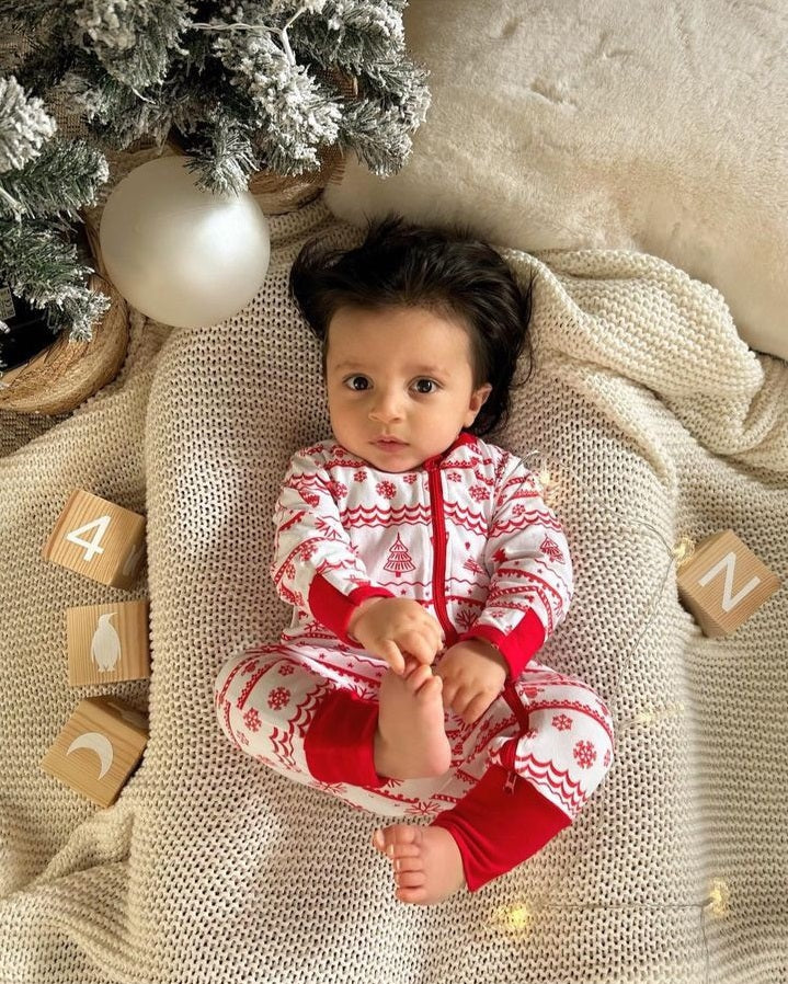 Baby Christmas Romper