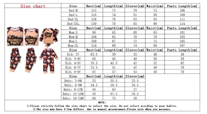 Halloween Family Pyjamas