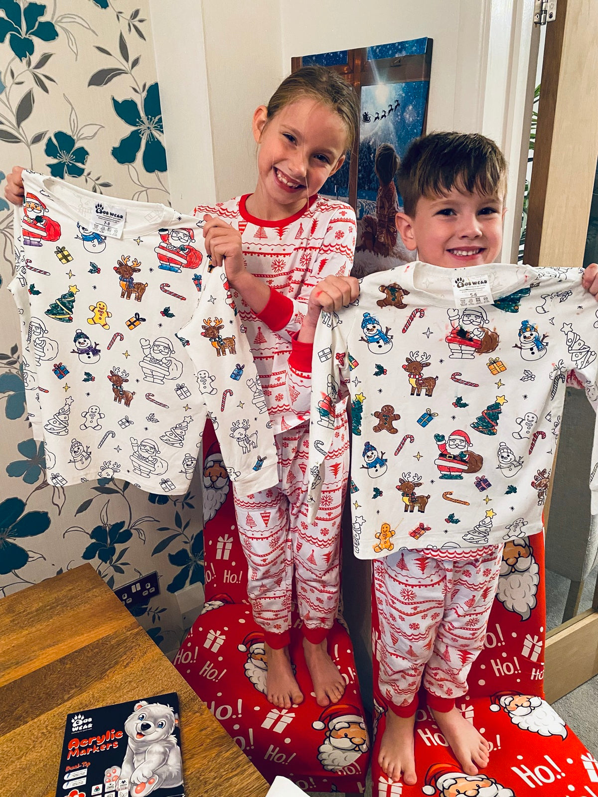 Cubwear Christmas Colouring PJs