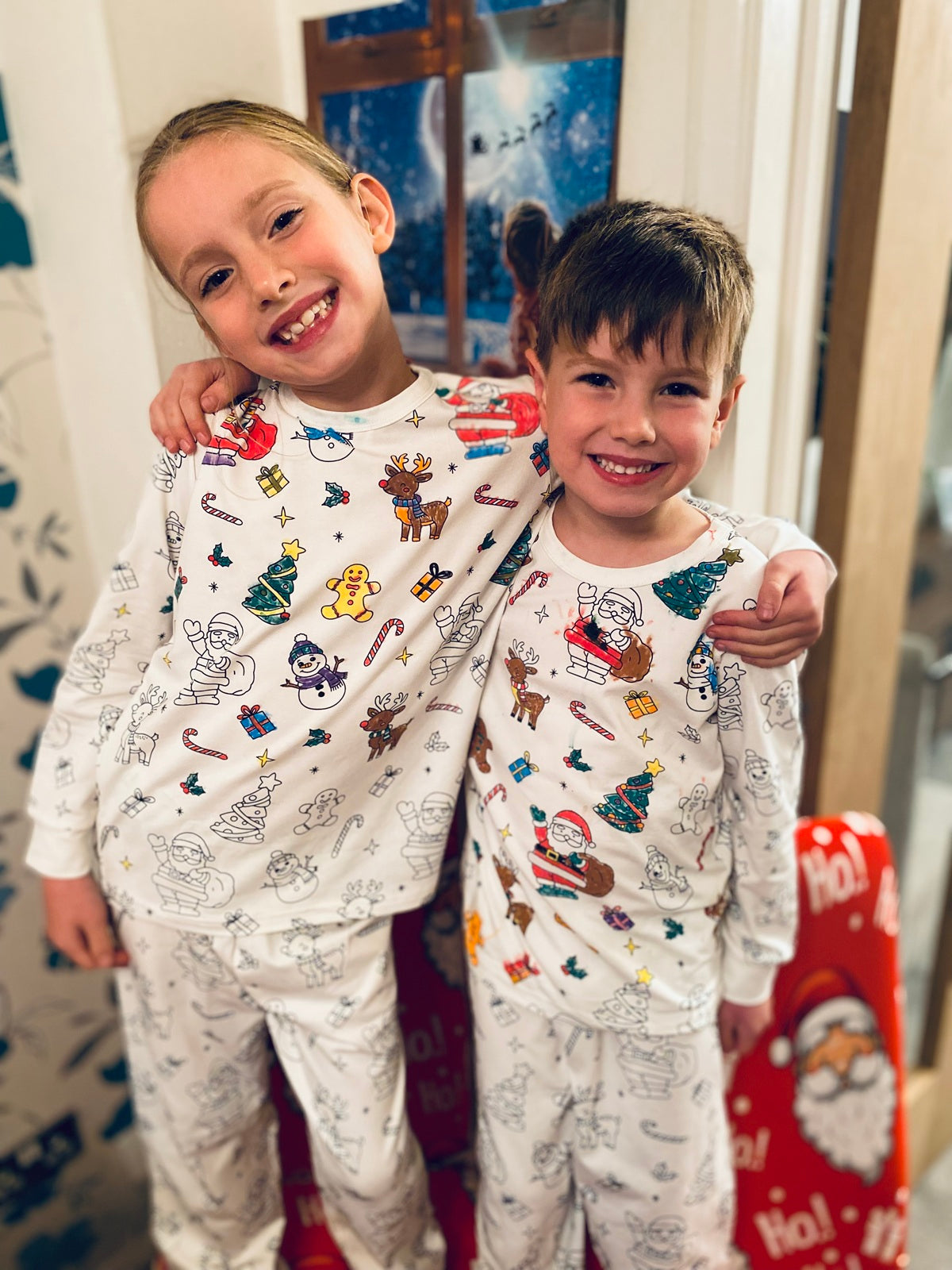 Cubwear Christmas Colouring PJs