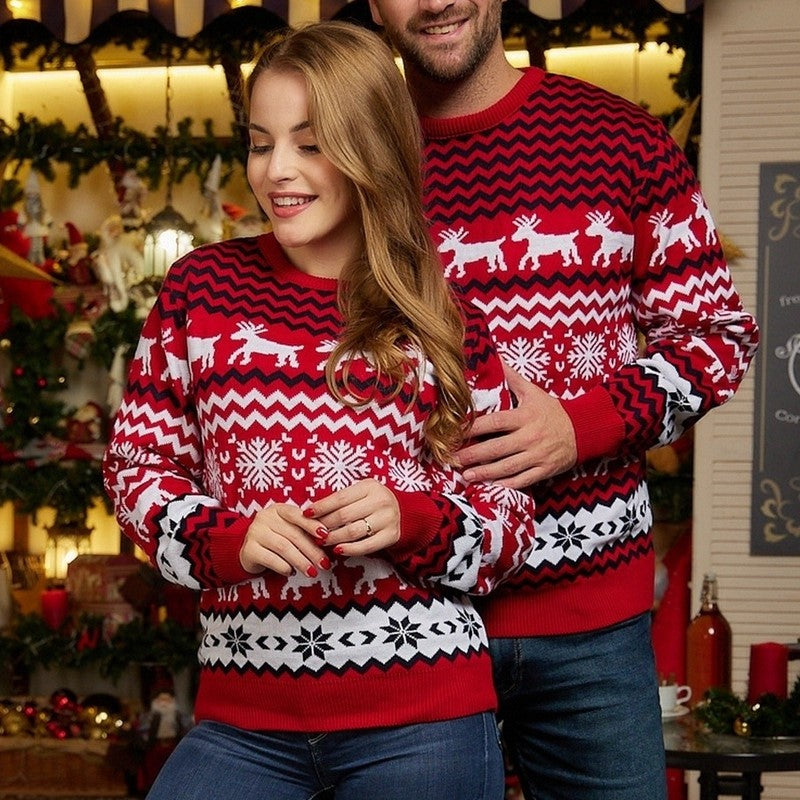 Family Red Christmas Jumper