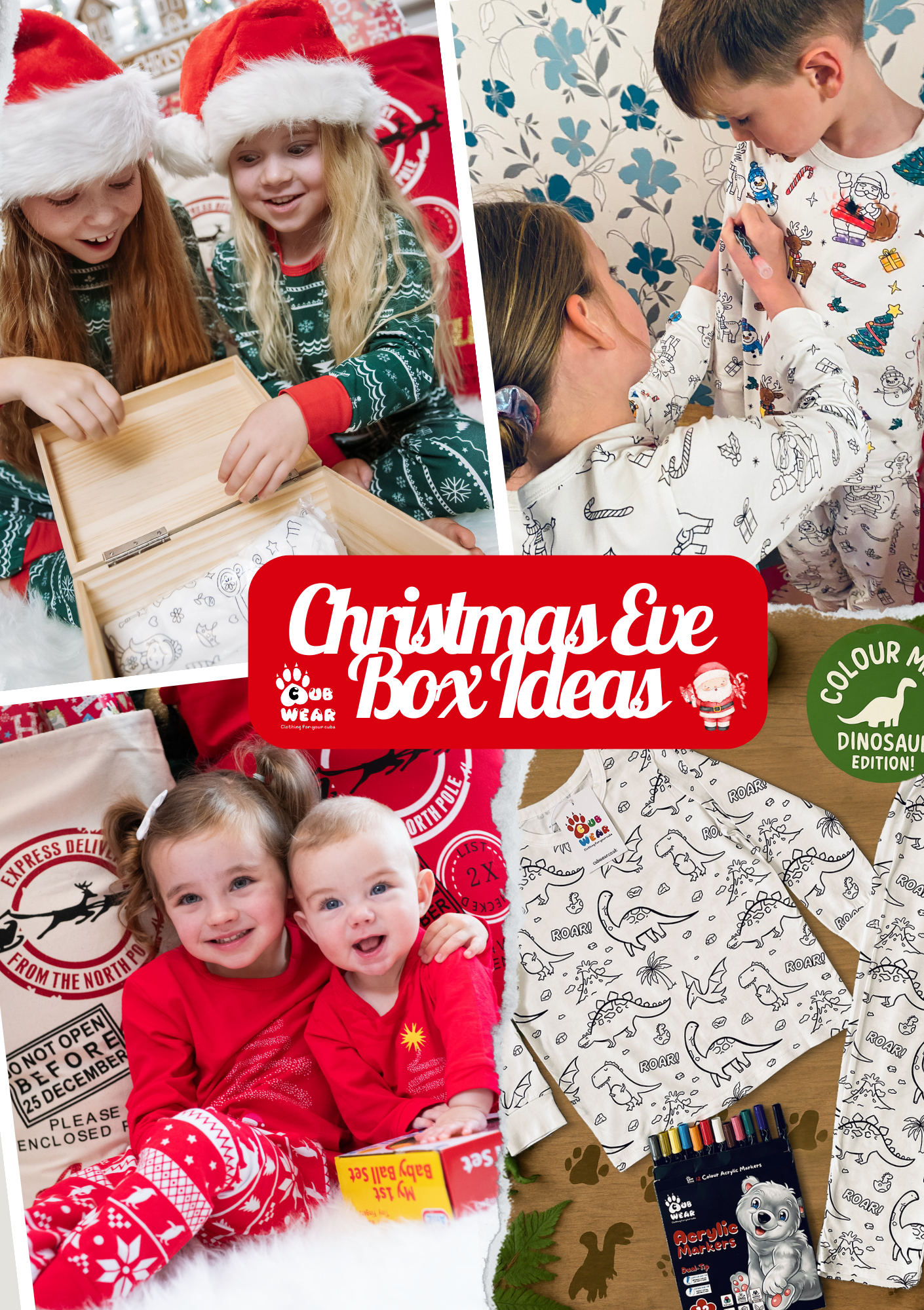 Kids Christmas Eve Box & December 1st Box Ideas