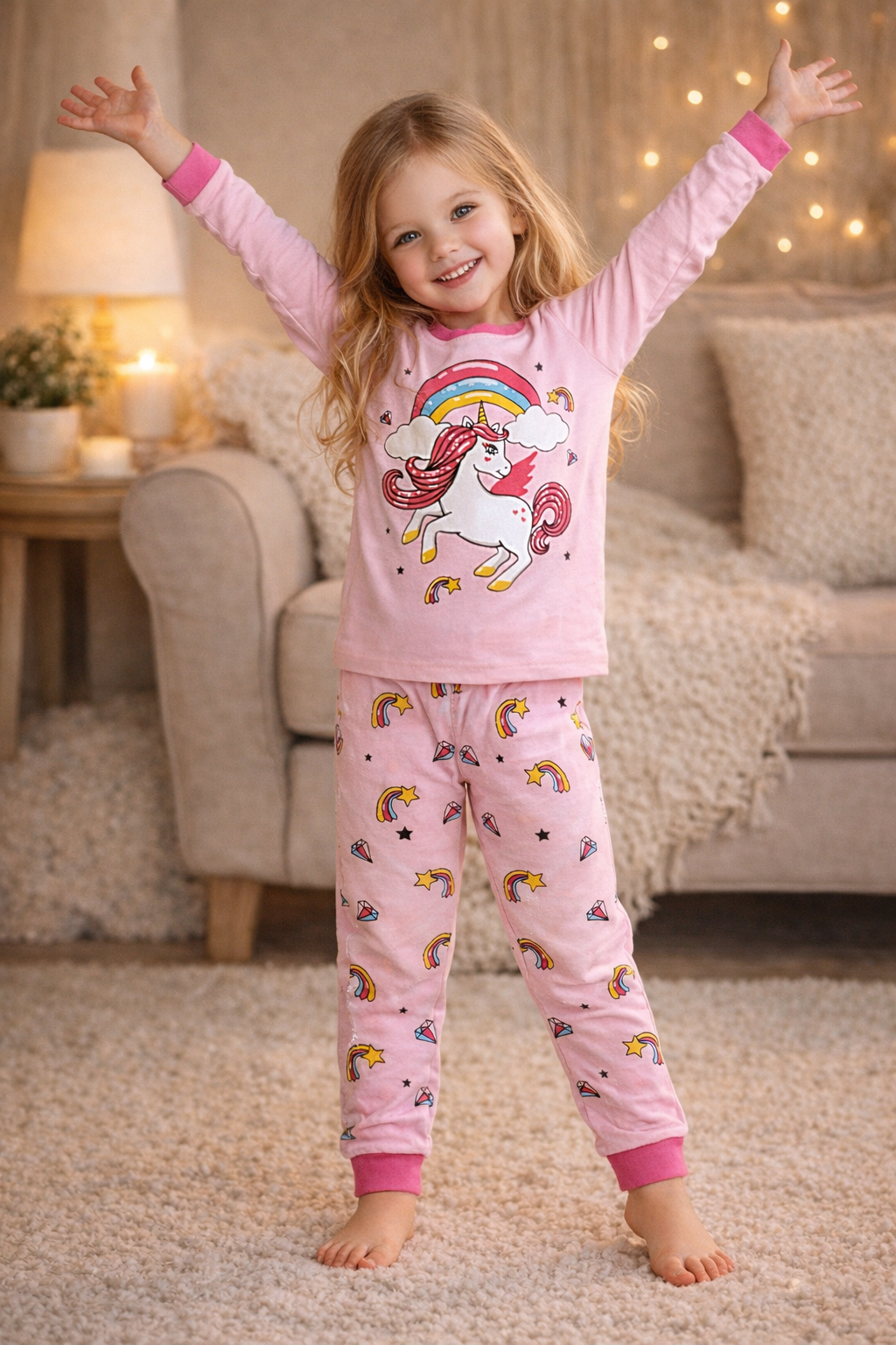 Rainbow Unicorn Pyjamas