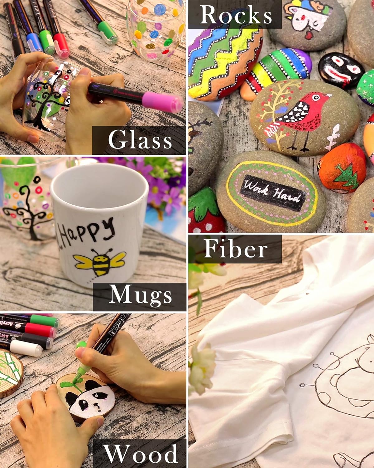 Acrylic Marker Pens Cubwear