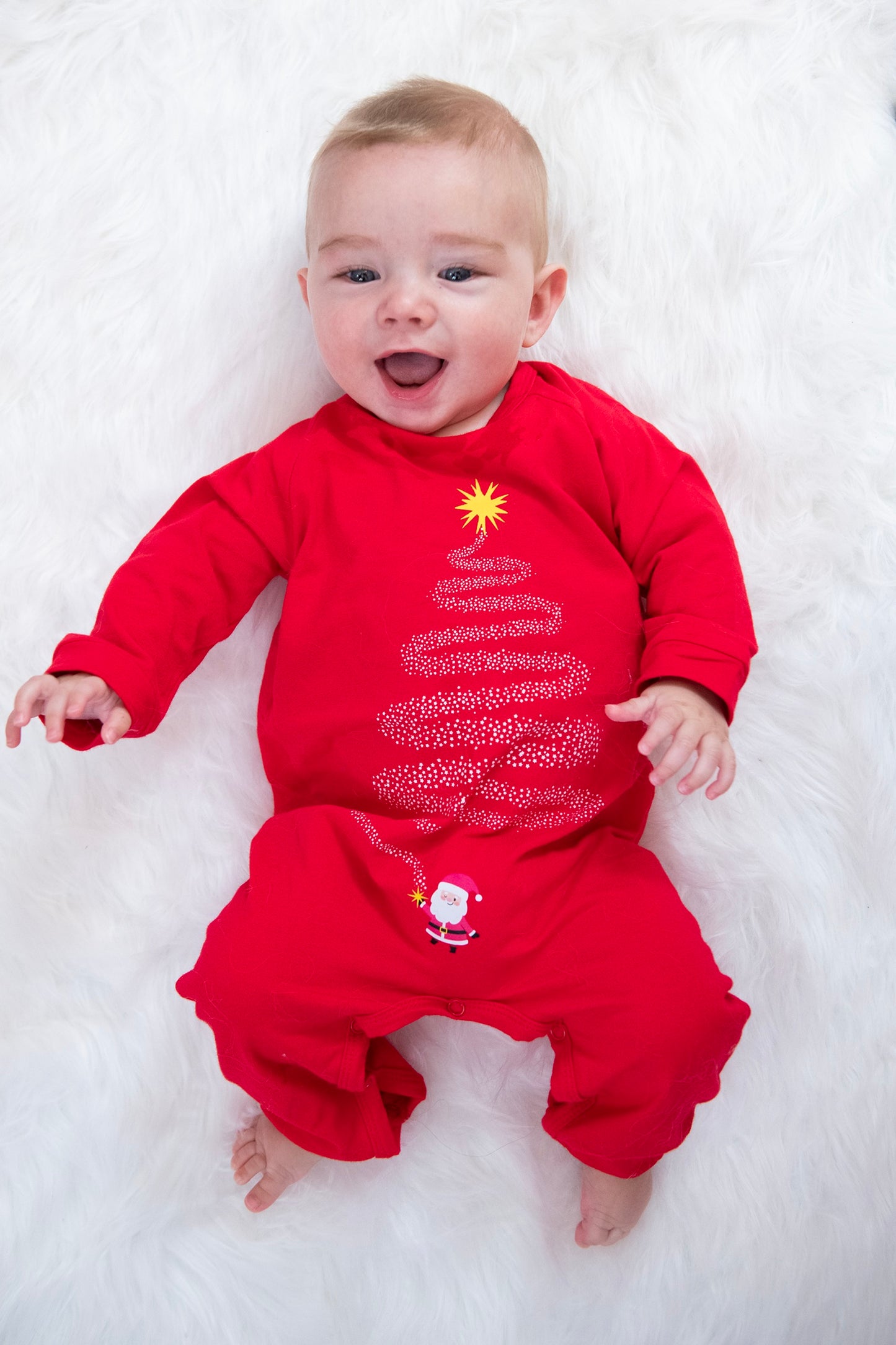Red Baby Christmas Romer