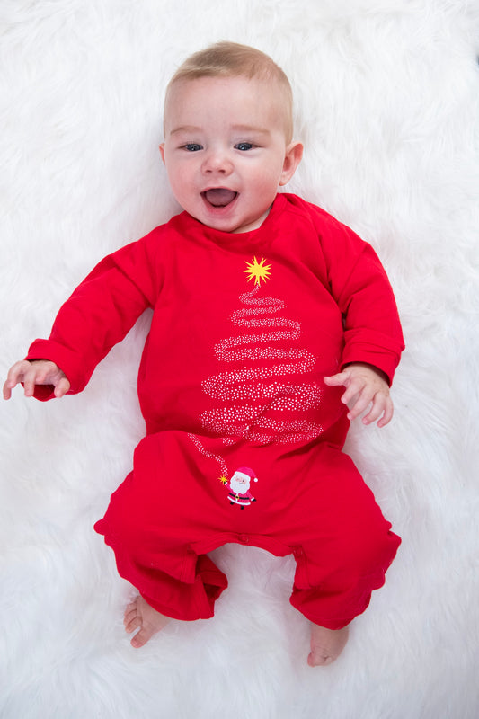 Red Baby Christmas Romer