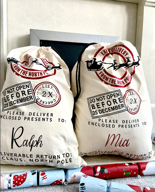 Personalised Christmas Sack