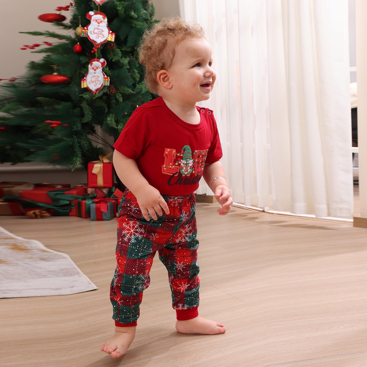 Love Christmas Family PJs