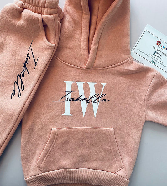 Luxury Pink Tracksuit