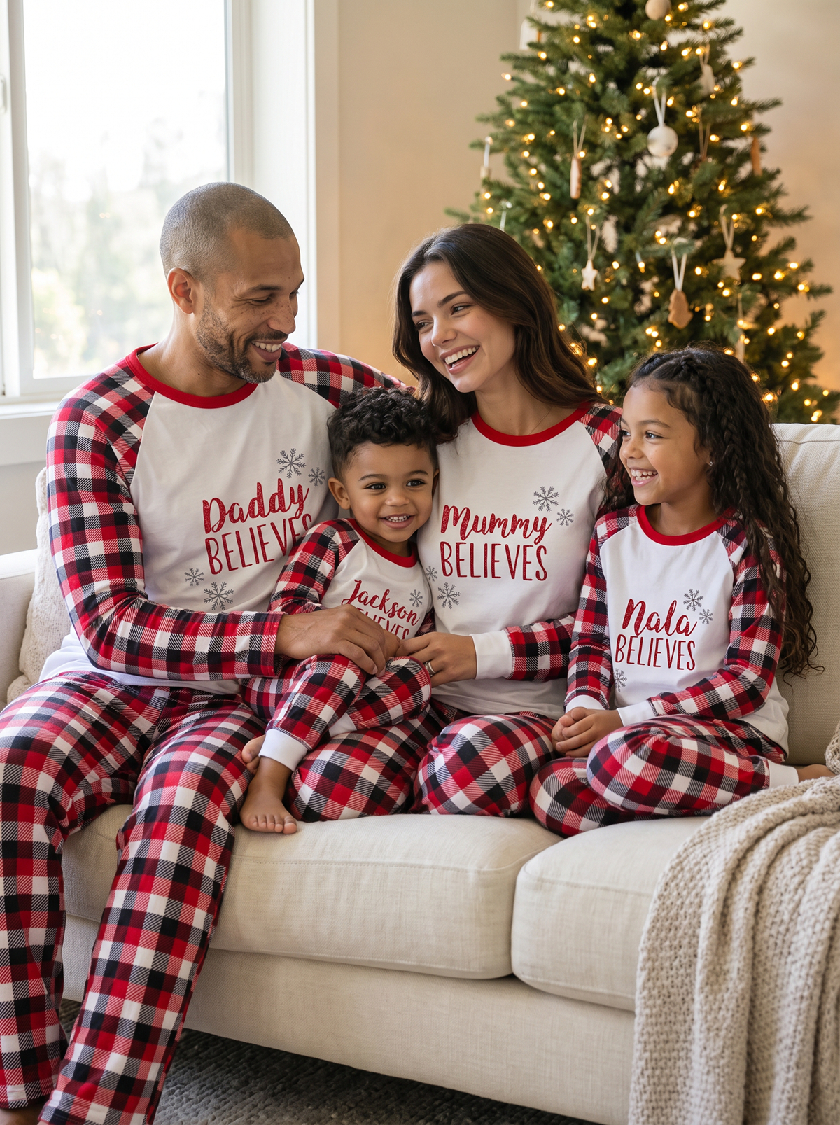 Personalised Christmas Wishes Pyjamas