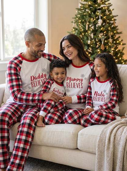 Personalised Christmas Wishes Pyjamas