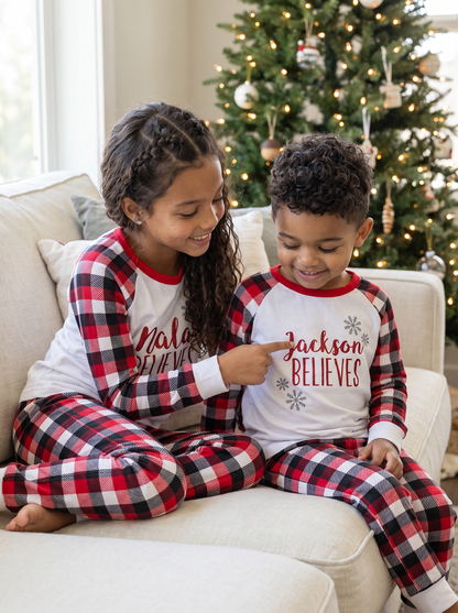 Personalised Christmas Wishes Pyjamas