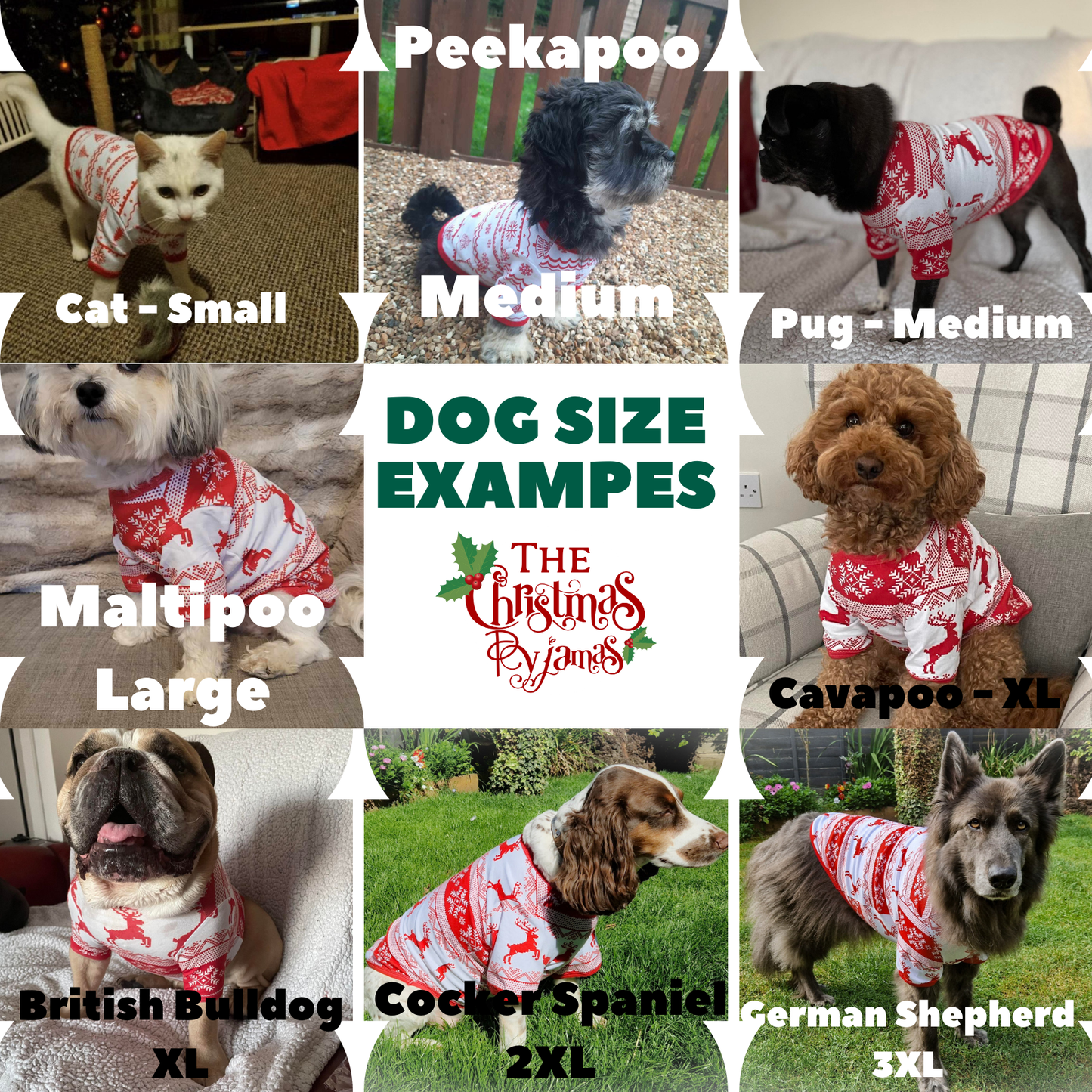 Pet Christmas Pyjamas