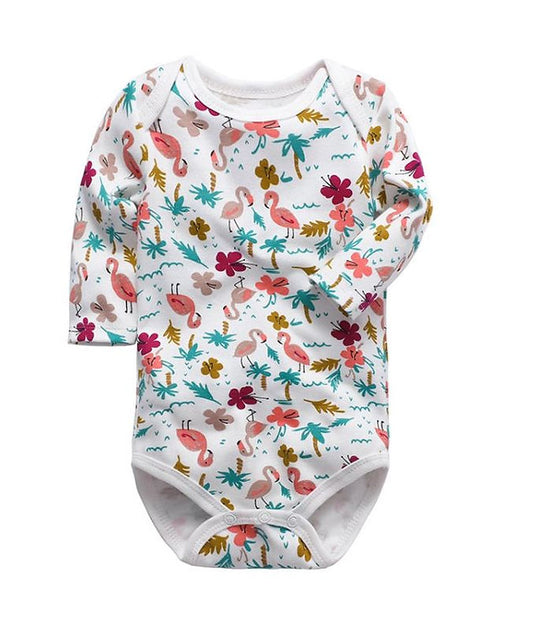 Flamingos Baby Bodysuit
