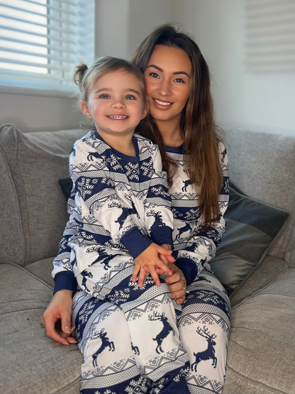 Mother and Daughter Christmas PJs
