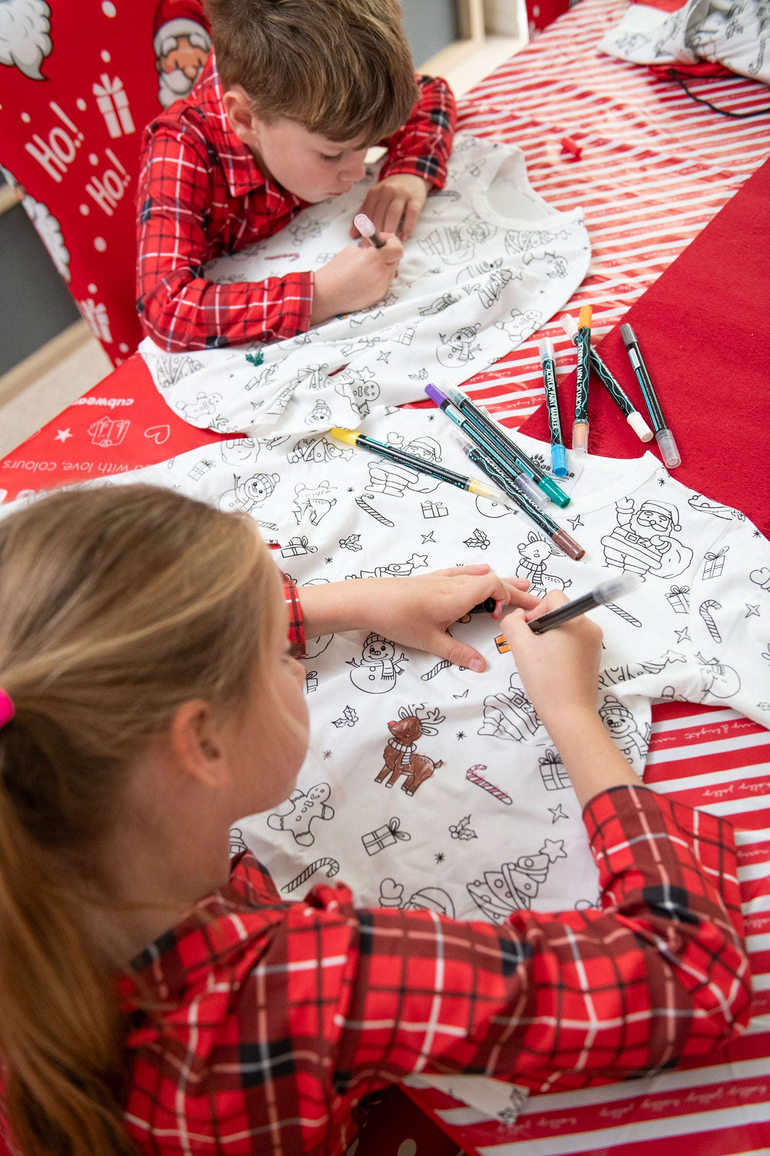 Christmas Colouring Pyjamas