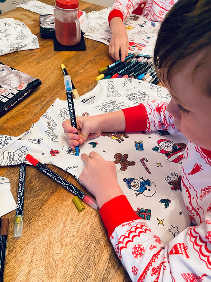Cubwear Christmas Colouring PJs