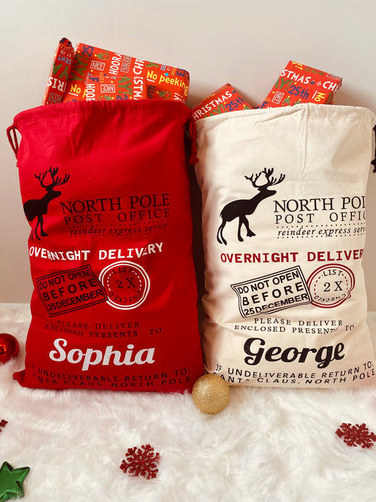 Personalised Christmas Sack