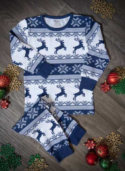 Navy Christmas Pyjamas