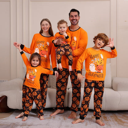 Orange Halloween PJs