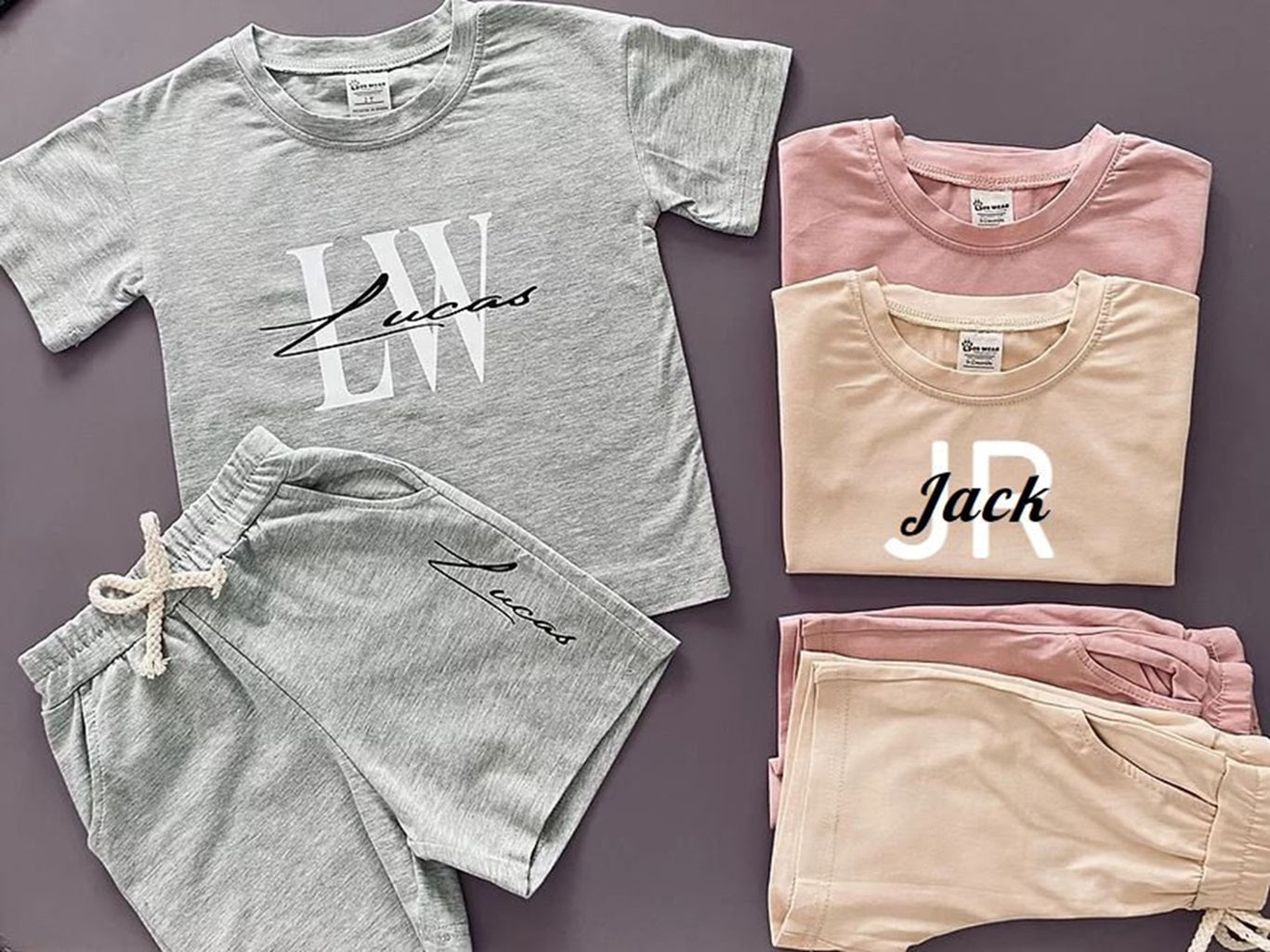 Personalised Tee and Shorts