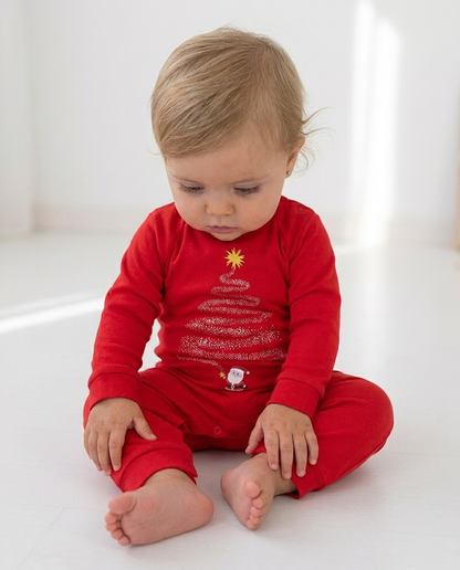 Red magical Cubwear Clothing Christmas Romper