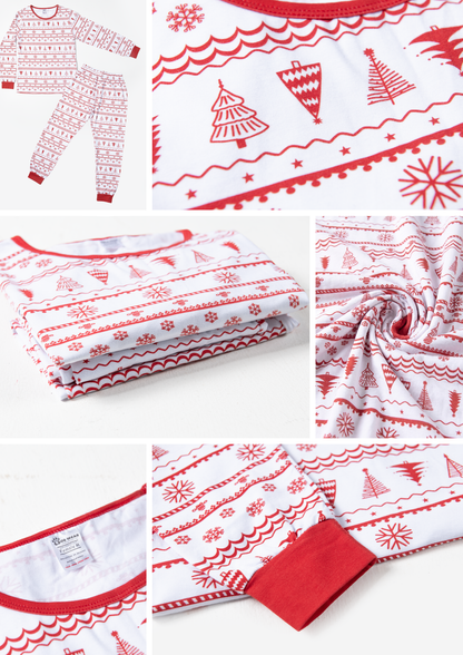 White Cubwear Family Matching Pyjamas