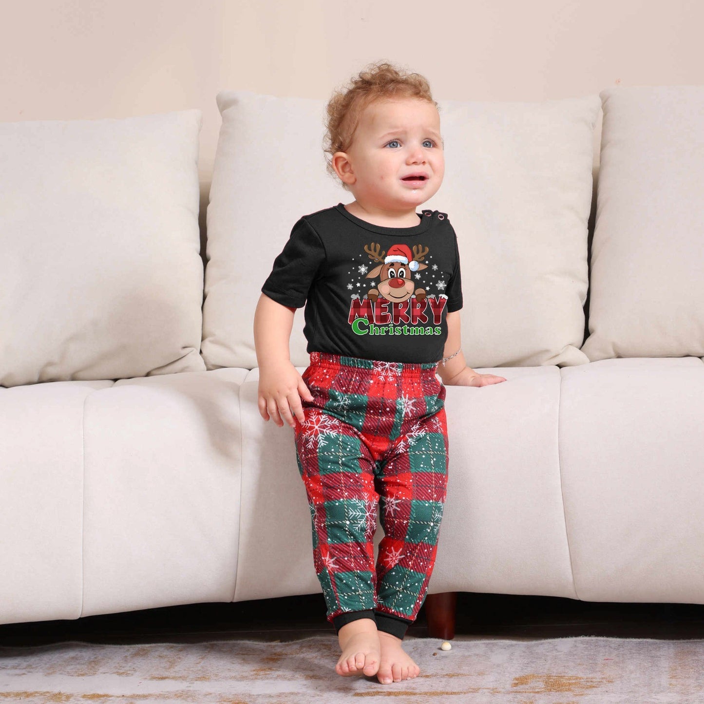 Merry Christmas T-shirt PJ set