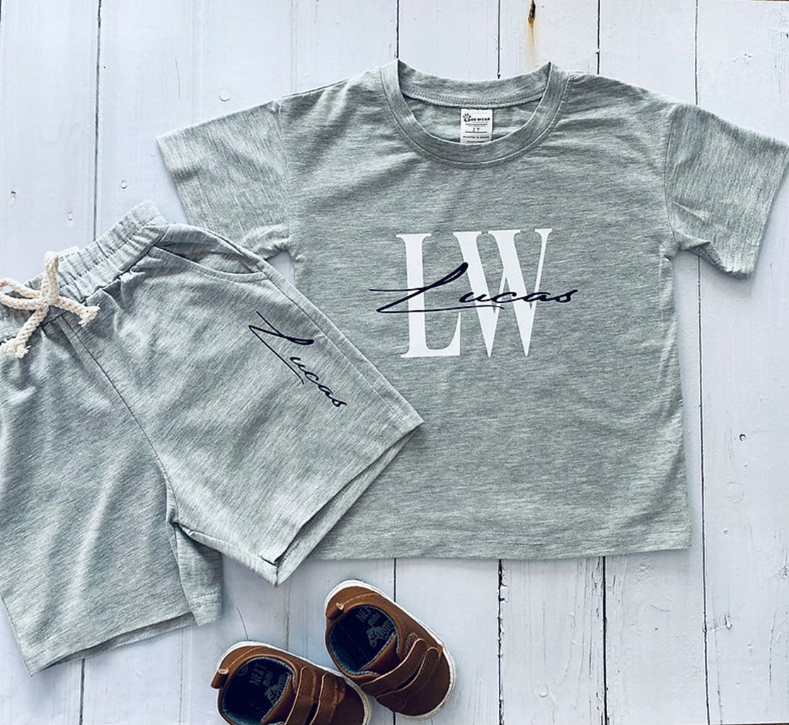 Personalised Tee and Shorts