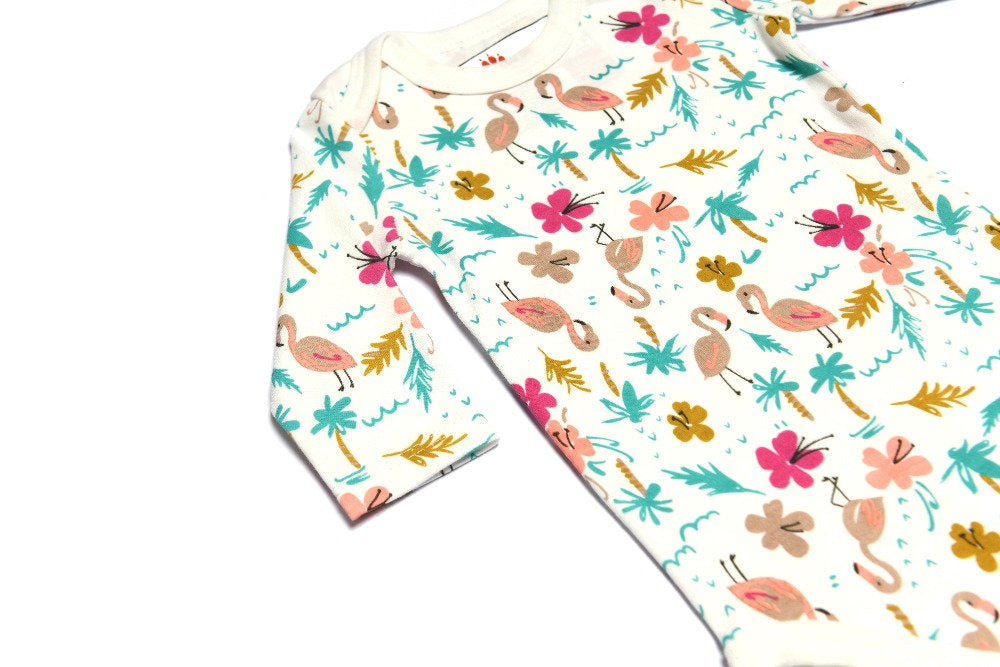 Flamingos Baby Bodysuit