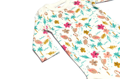 Flamingos Baby Bodysuit