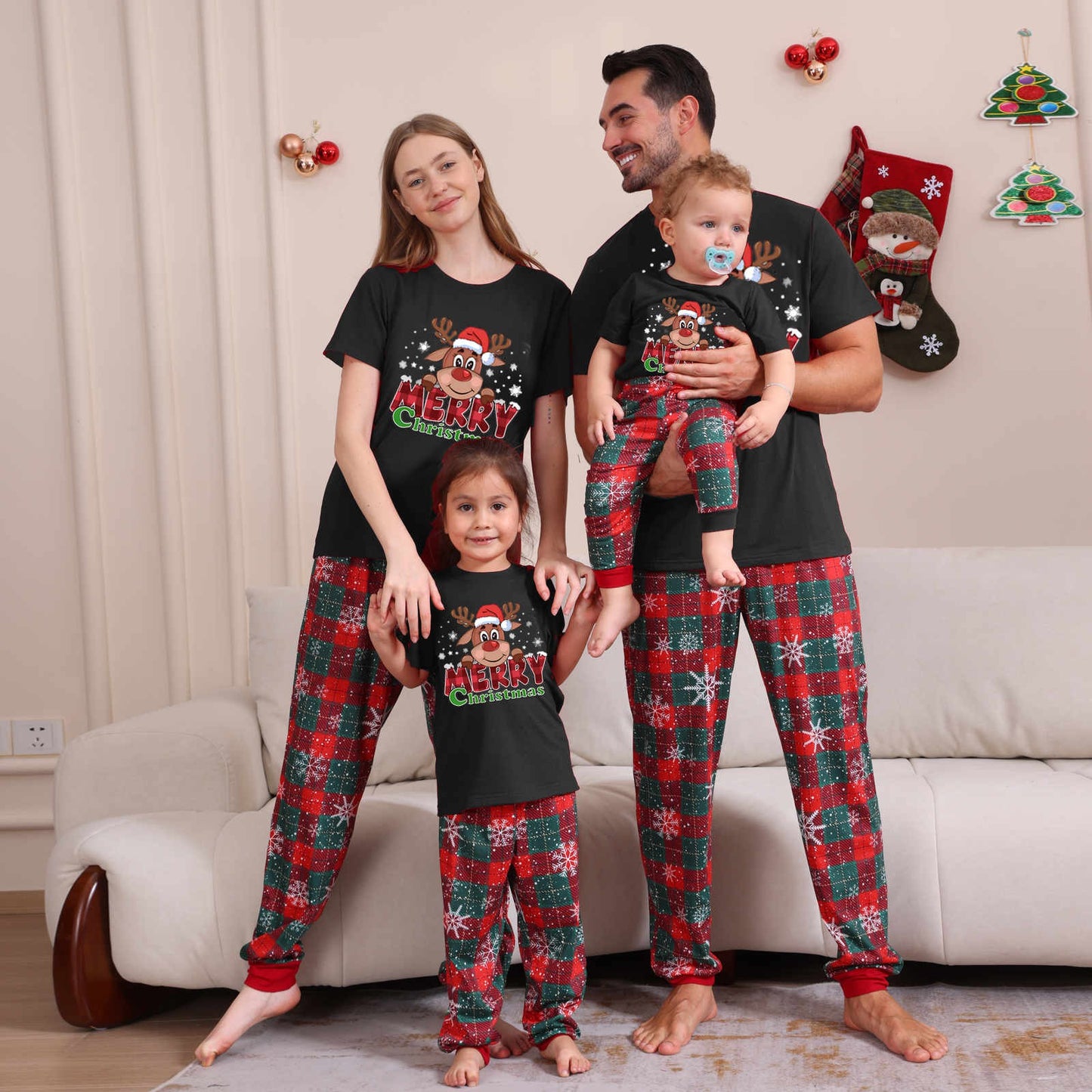 Merry Christmas T-shirt PJ set