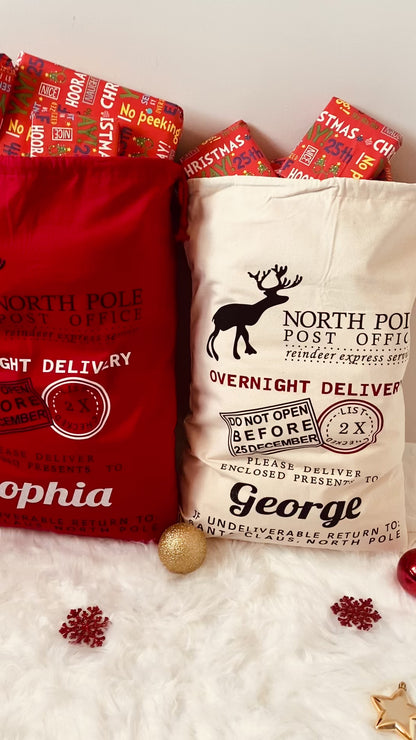 Personalised Christmas Sack